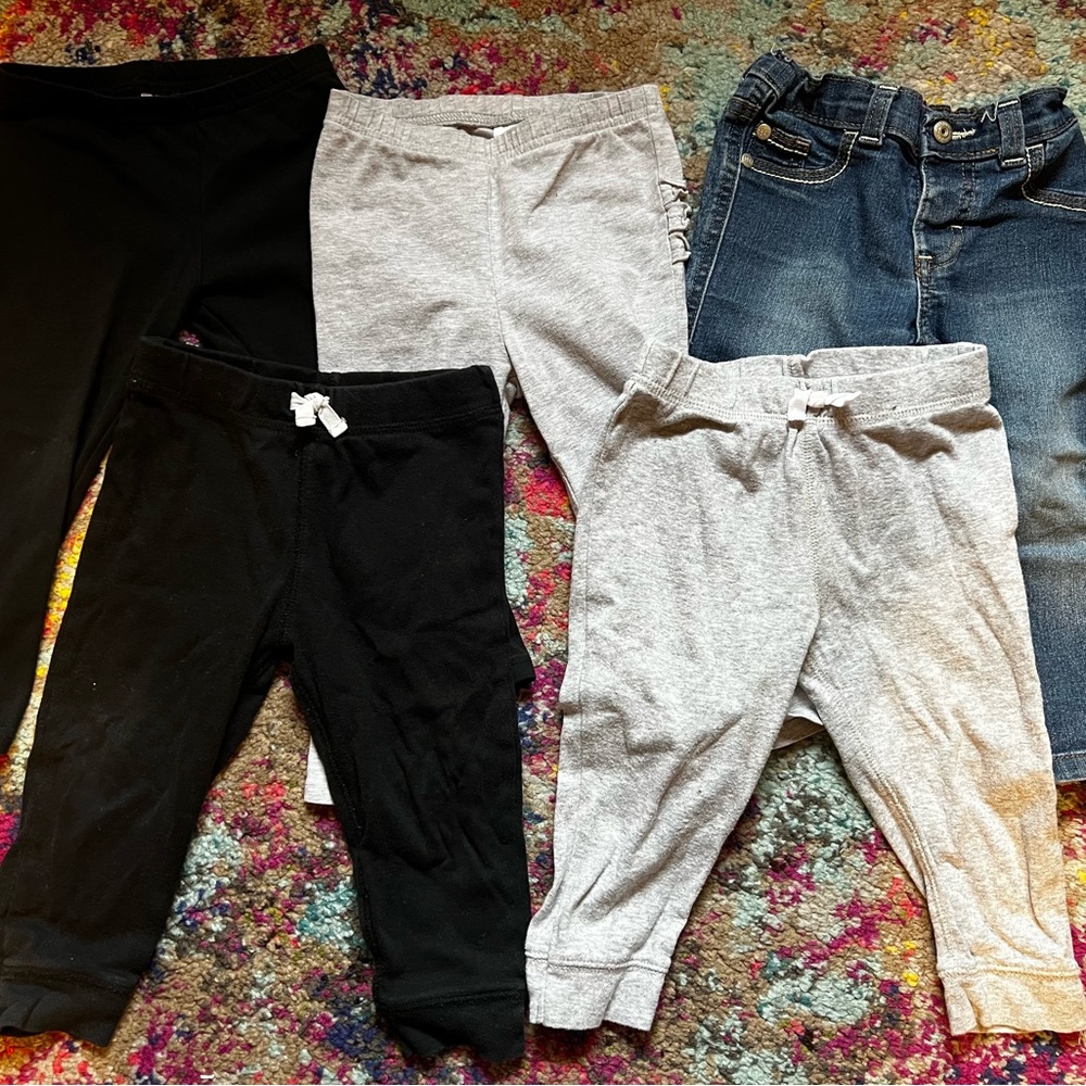 Girls 18mon pants bundle Carters Wrangler